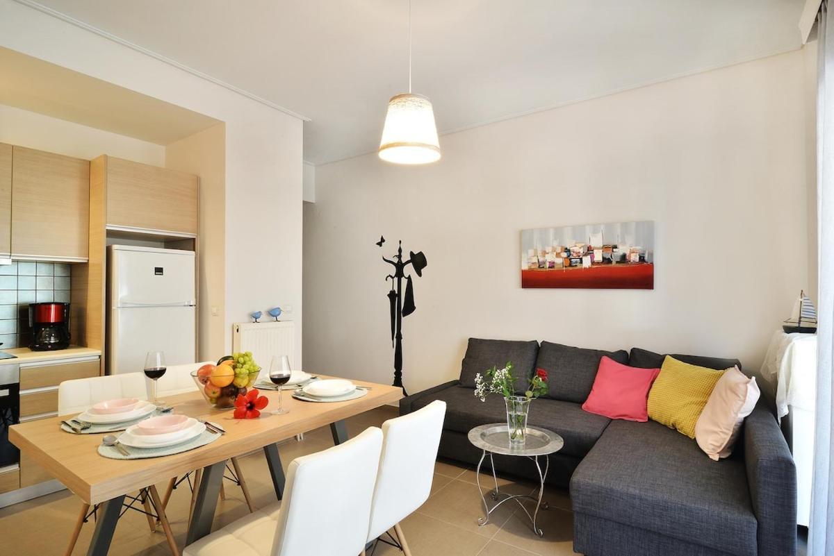 New Apartment Near The Beach. Chania  Bagian luar foto