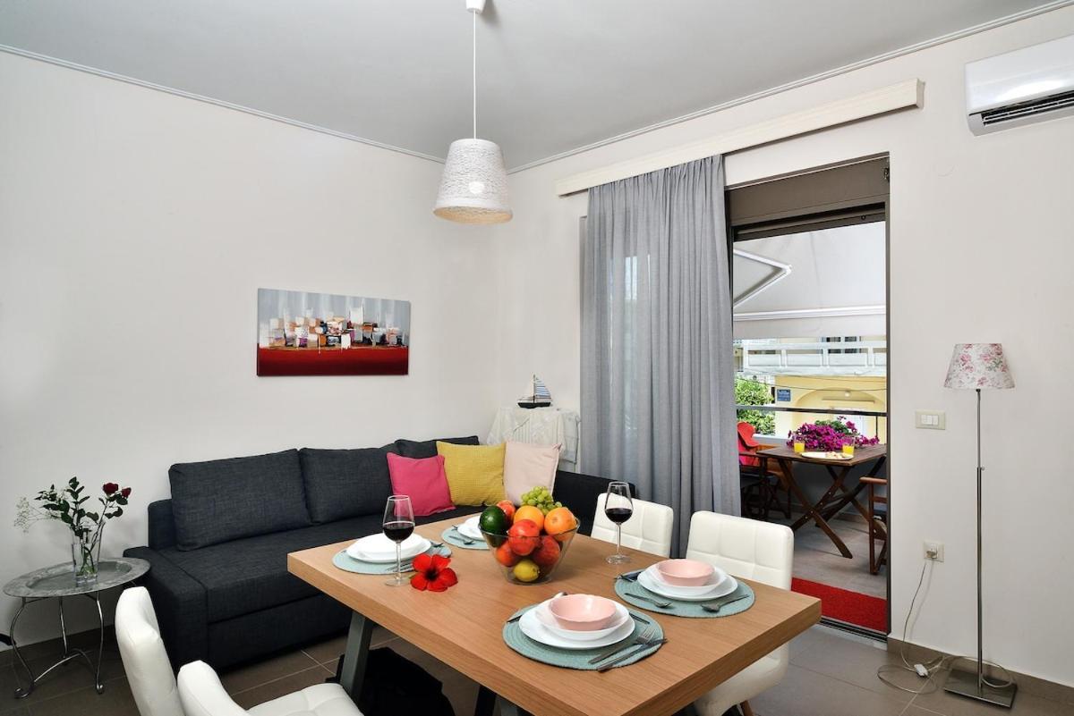 New Apartment Near The Beach. Chania  Bagian luar foto